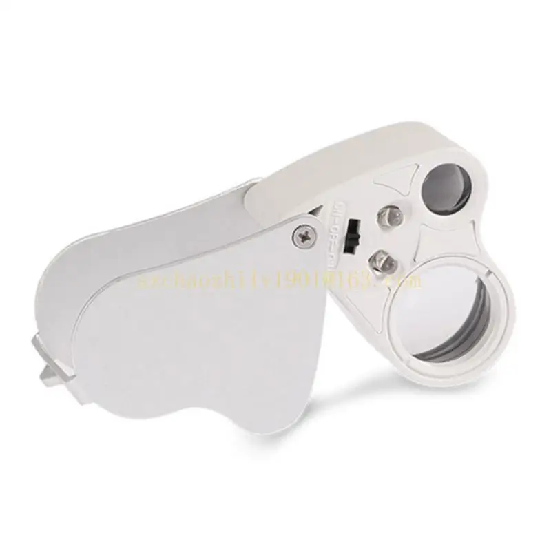 Giolletta da 62KA Gioielliere 30 x 60 Lavaleria illuminata Gioielli ingranditi con luce a LED per pietre preziose