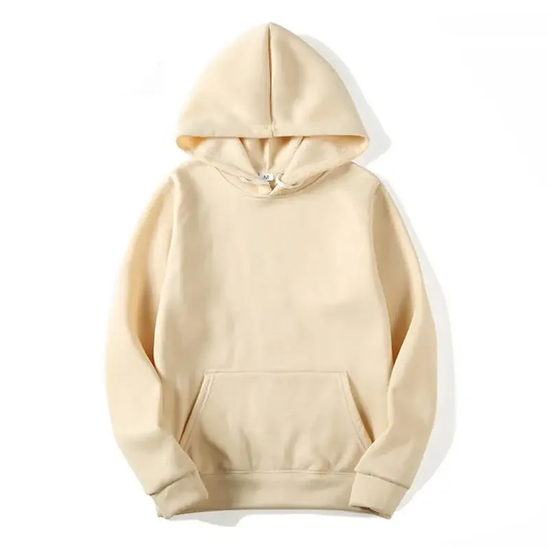 2026 Blank Fashion Hoodies Men Pull Over Wholesale Hooded Sweatshirt Unisex Cheap Solid Hoodie In Bulk Sudaderas Con Capucha