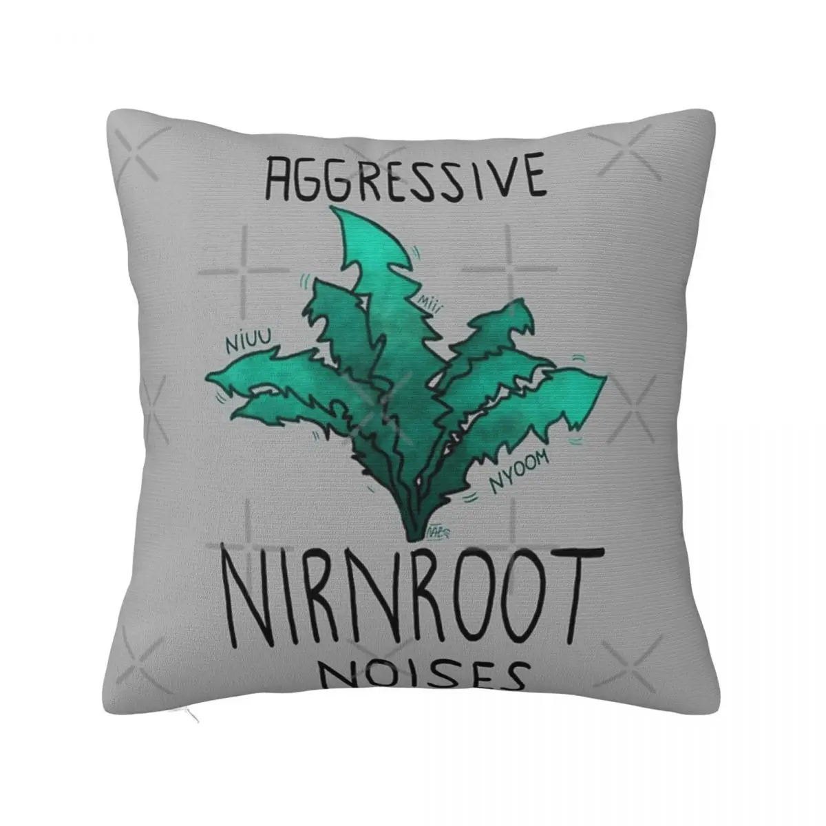 Aggressive Nirnroot Noises Decoration Pillow Covers Cushions For Living Room Pillow Case Pillow Cover