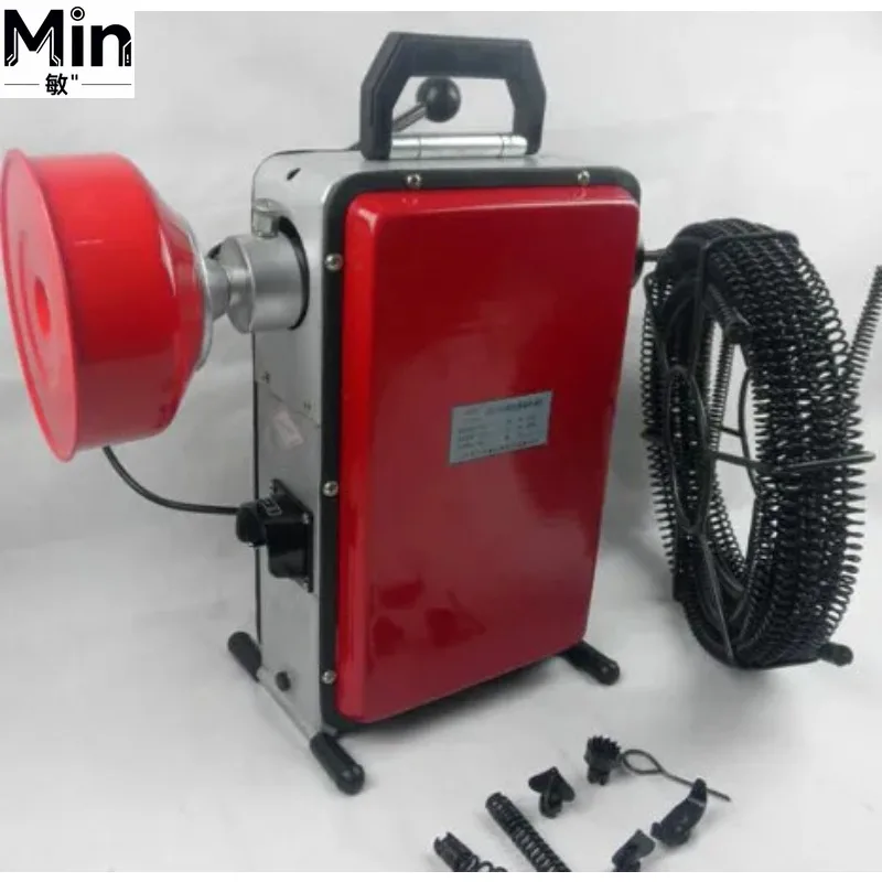 Multifunctional Portable  Pipe Cleaning Machine Indoor Outdoor Dual Purpose Pipe Dredging Cleaning Tool for Home