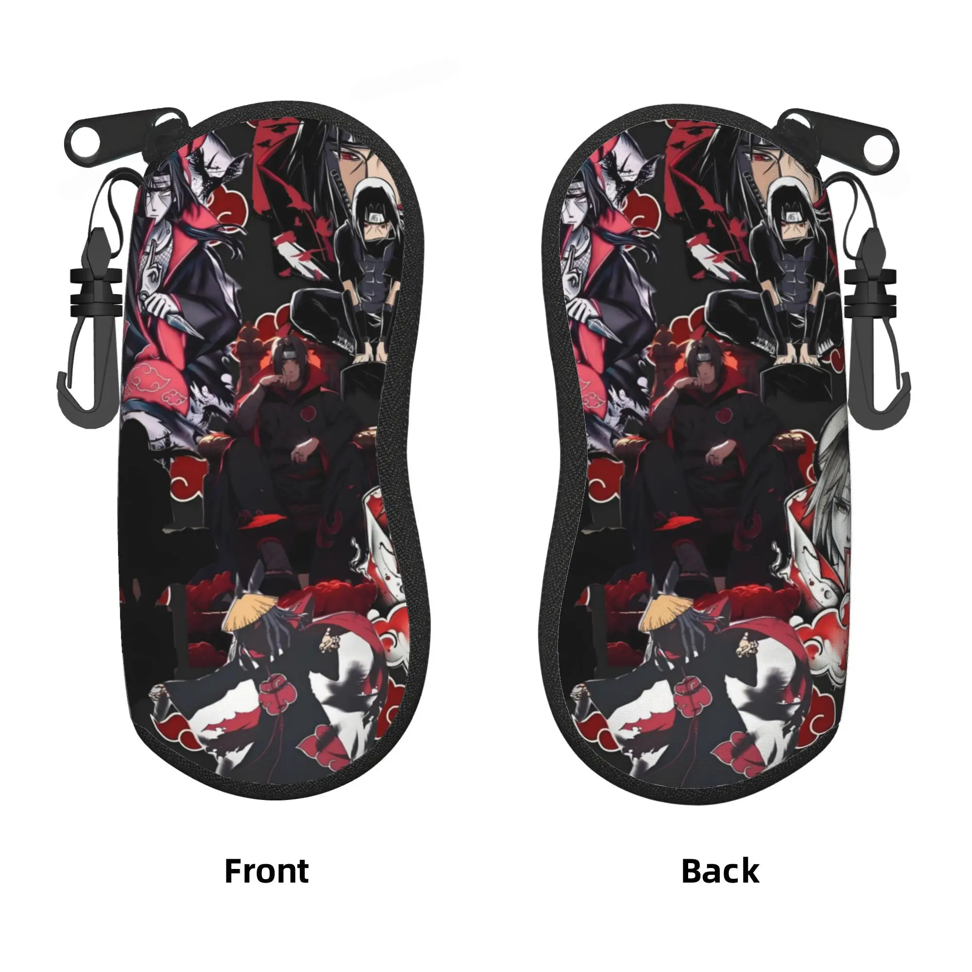 

Custom U-Uchihaes Itachi Hot Comic Shell Eyeglasses Case Men Women Fashion Manga Glasses Case Sunglasses Box Pouch