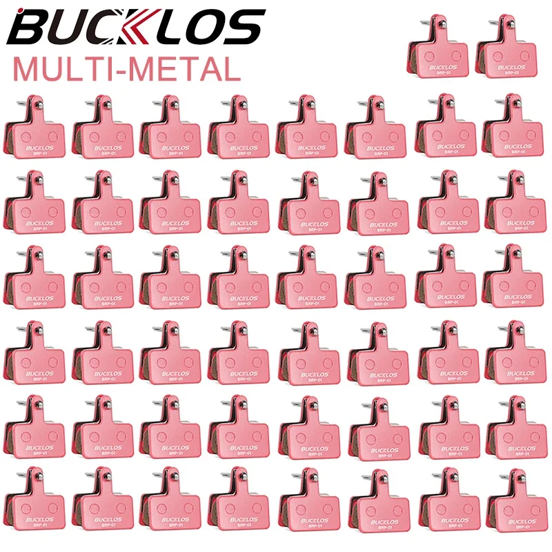 

BUCKLOS Multi Metallic Bike Pad For B01S B03S Bicycle Disc Brake Pad Wear Resistant Road MTB Bike Brakes Pads For SHIMANO DEORE