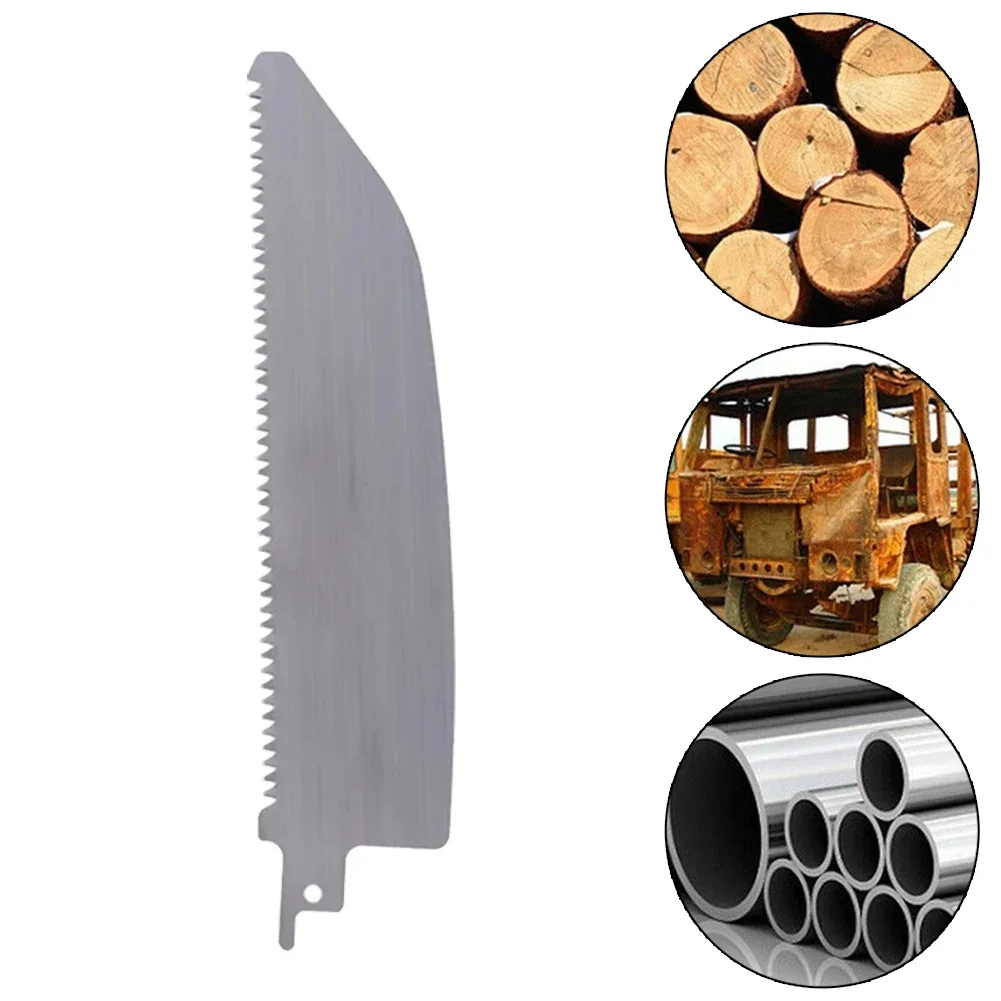 1pc Fish-Shape Reciprocating Saw Blade Hand Saw Saber Saw Blade For Wood/Meat/Bone/Metal Cutting Power Tools Access Use