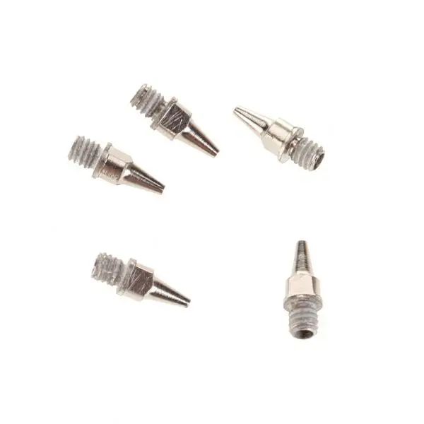 130 에어브러시 깍지 팁 부품, 공급 액세서리, 5 로트