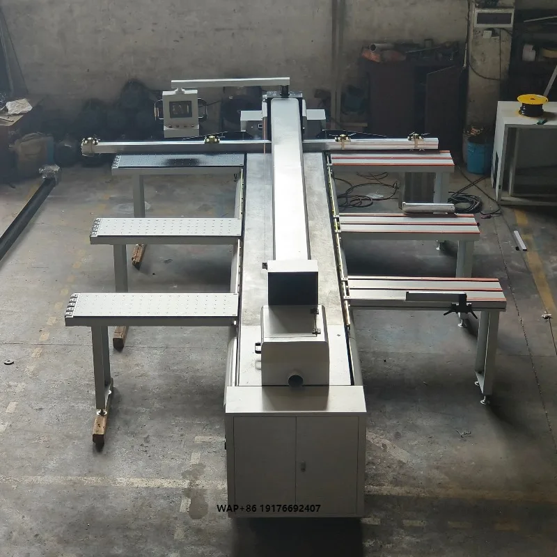 2700mm 3200mm Cnc High Speed Semi-auto Reciprocating Beam Saw Woodworking Wood Panel Cutting High Precision Cutter Saw