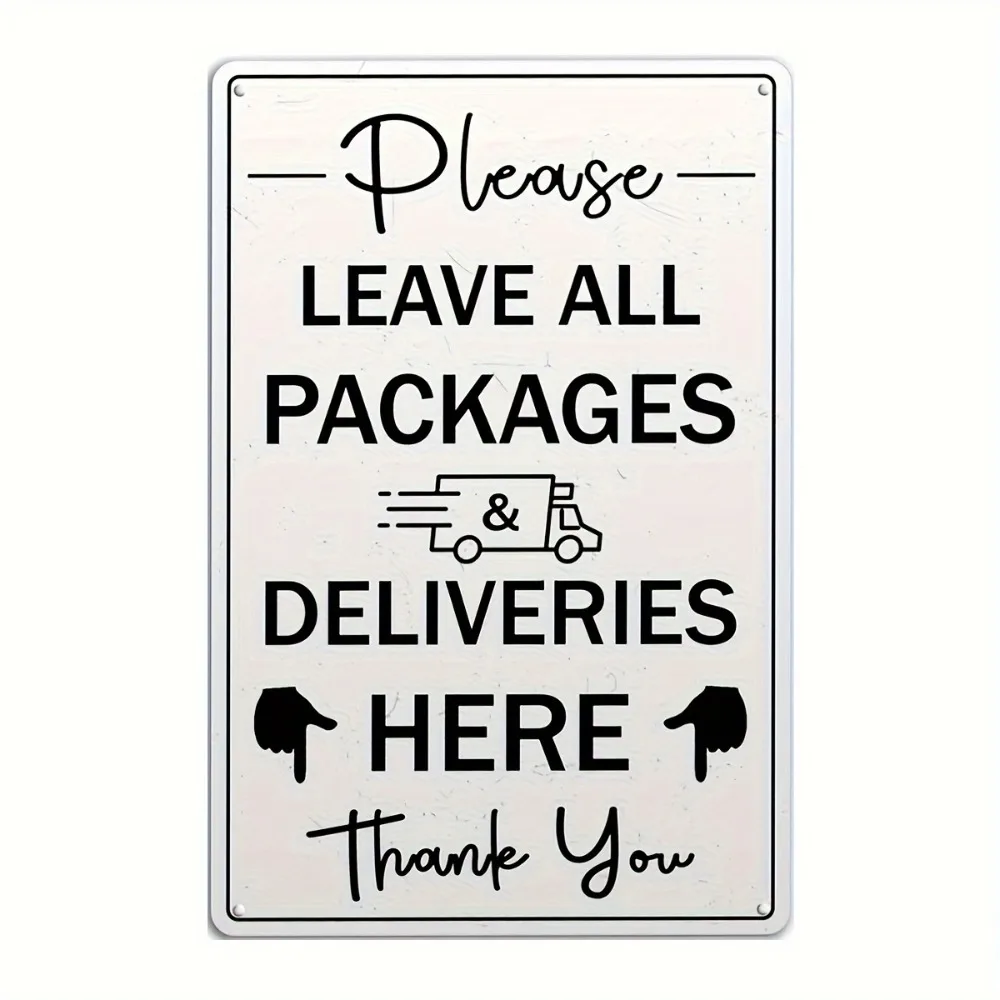 Durable Metal Sign 