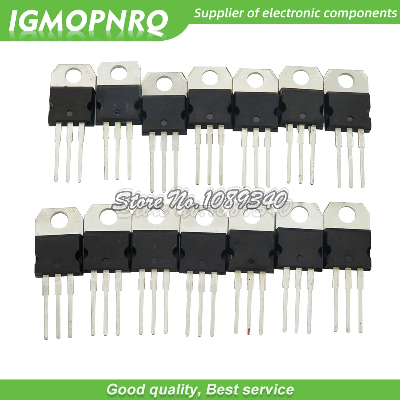 8value*2PCS=16PCS 7805 7809 7812 7815 7905 7909 LM317 L7912 hjxrhgal LM317T TO-220 Transistor Assortment Kit Voltage Regulator image 2