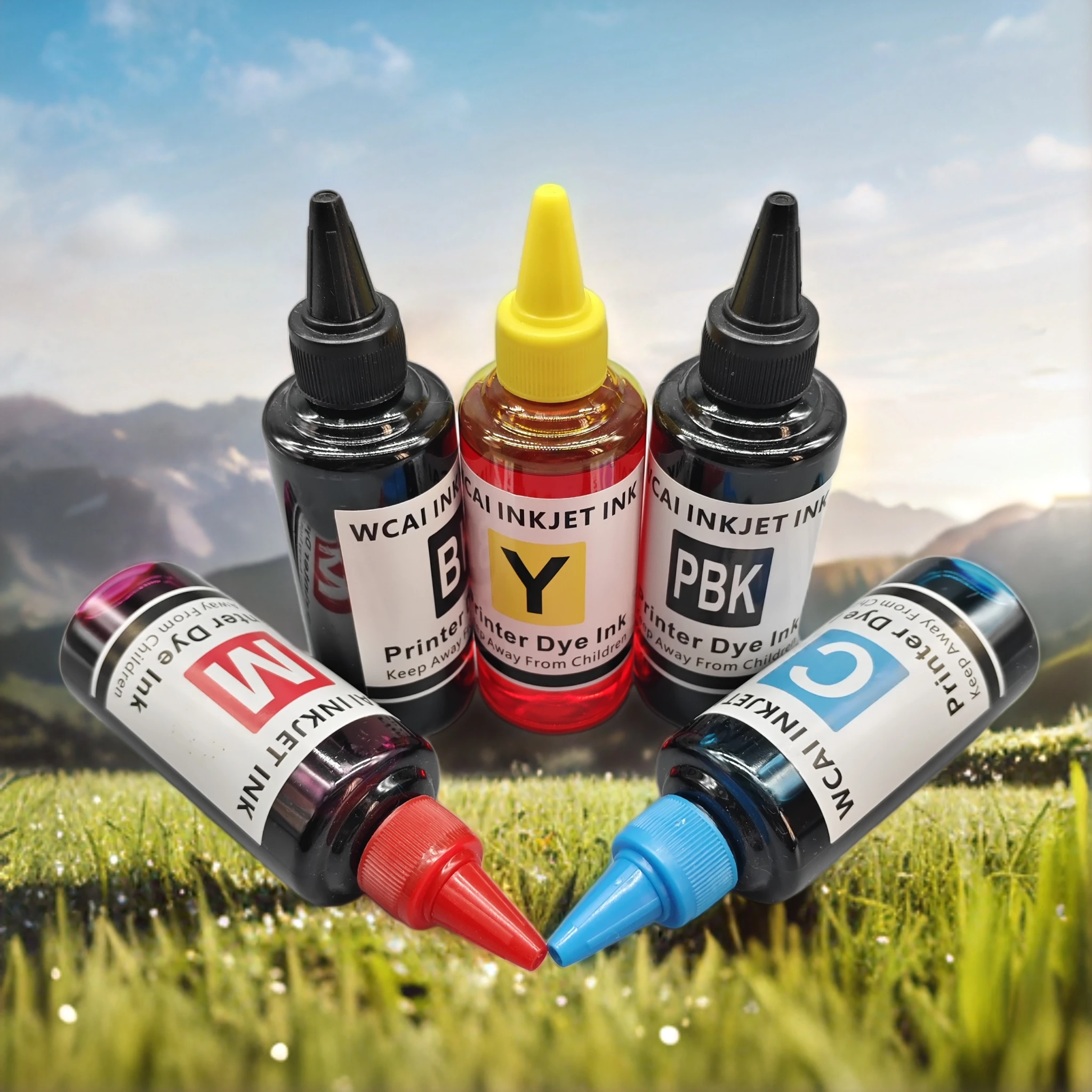 Refill Pigment Dye Ink 33XL T3351 T410 410XL for Epson XP-7100 XP-830 XP-630 XP-635 XP-530 XP-640 XP-900 XP-645 XP-540 Printer