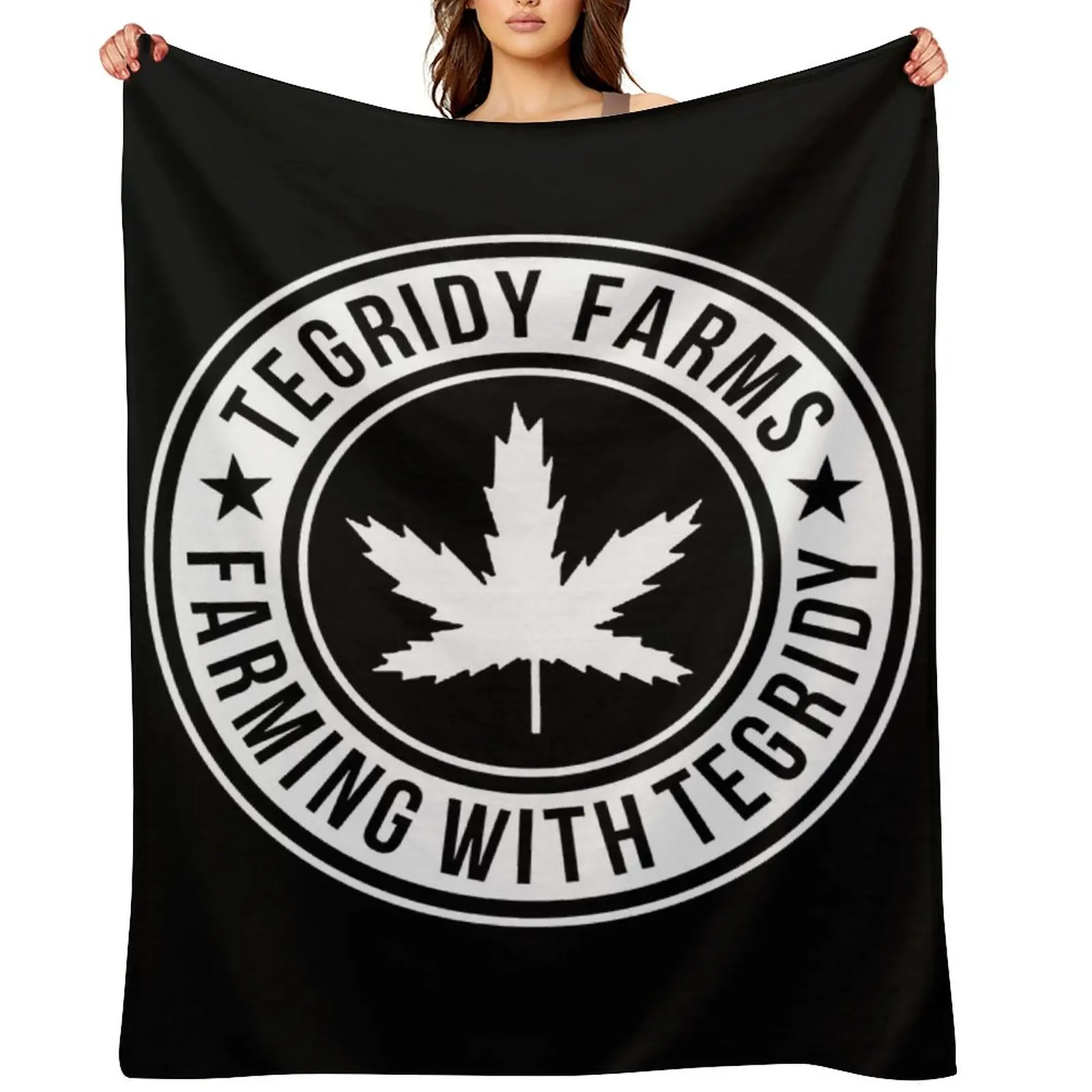 

TEGRIDY FARMS Throw Blanket Hairys Furry Giant Sofa for winter Blankets