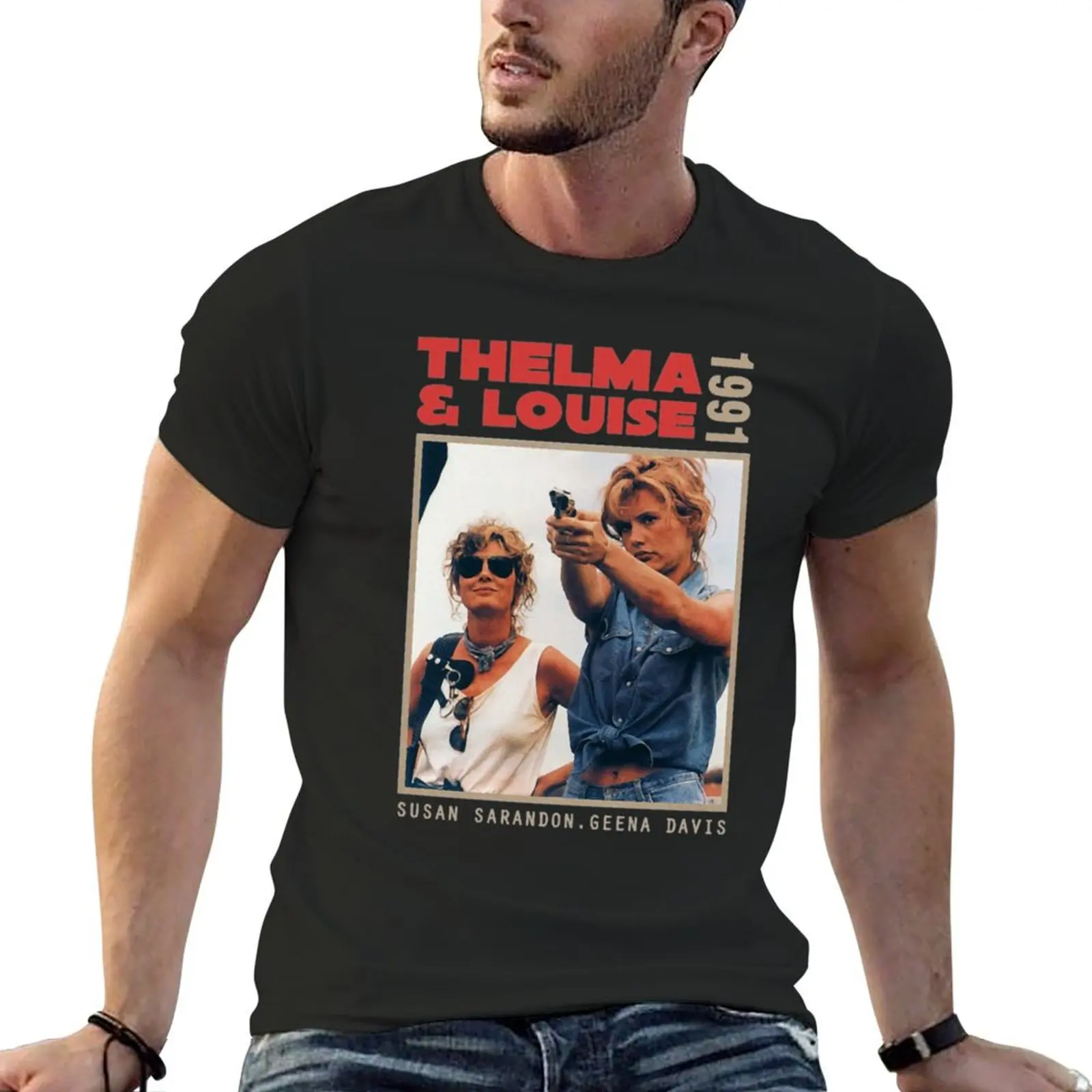 

Thelma And Louise T-Shirt vintage t shirts basketball graphic tees t shirts for men cotton