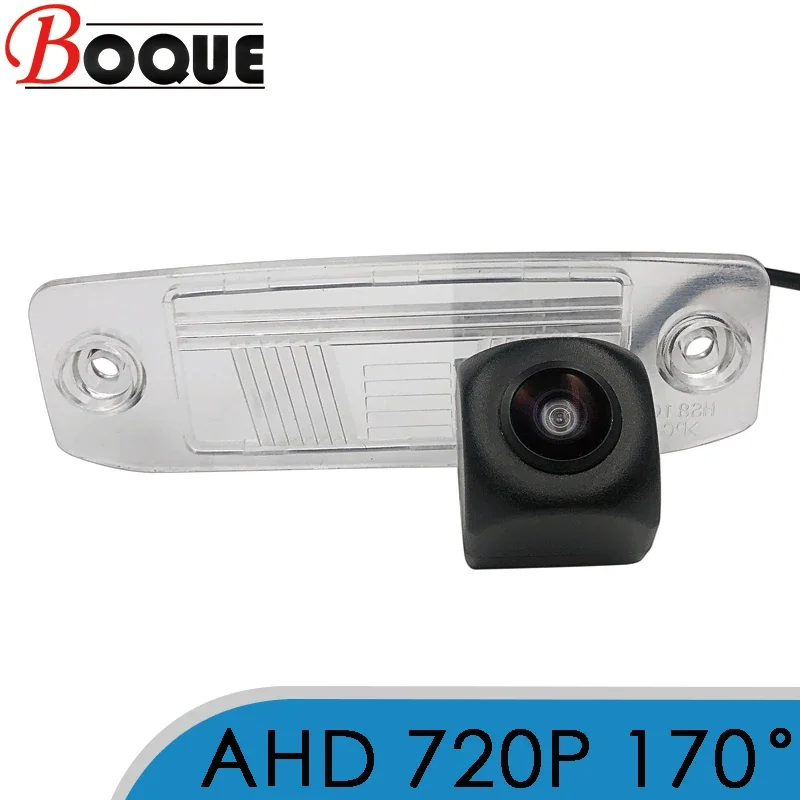 

BOQUE 170 Degree 1280x720P HD AHD Car Vehicle Rear View Reverse Camera For Hyundai Accent Sonata Accent Brio Verna Avega ix55