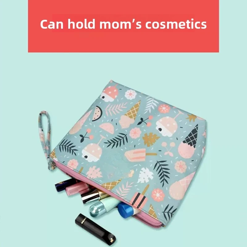 Baby Diaper Storage Bag Mommy's Portable Diaper Bag For Going Out Waterproof Baby Supplies Storage Bag
