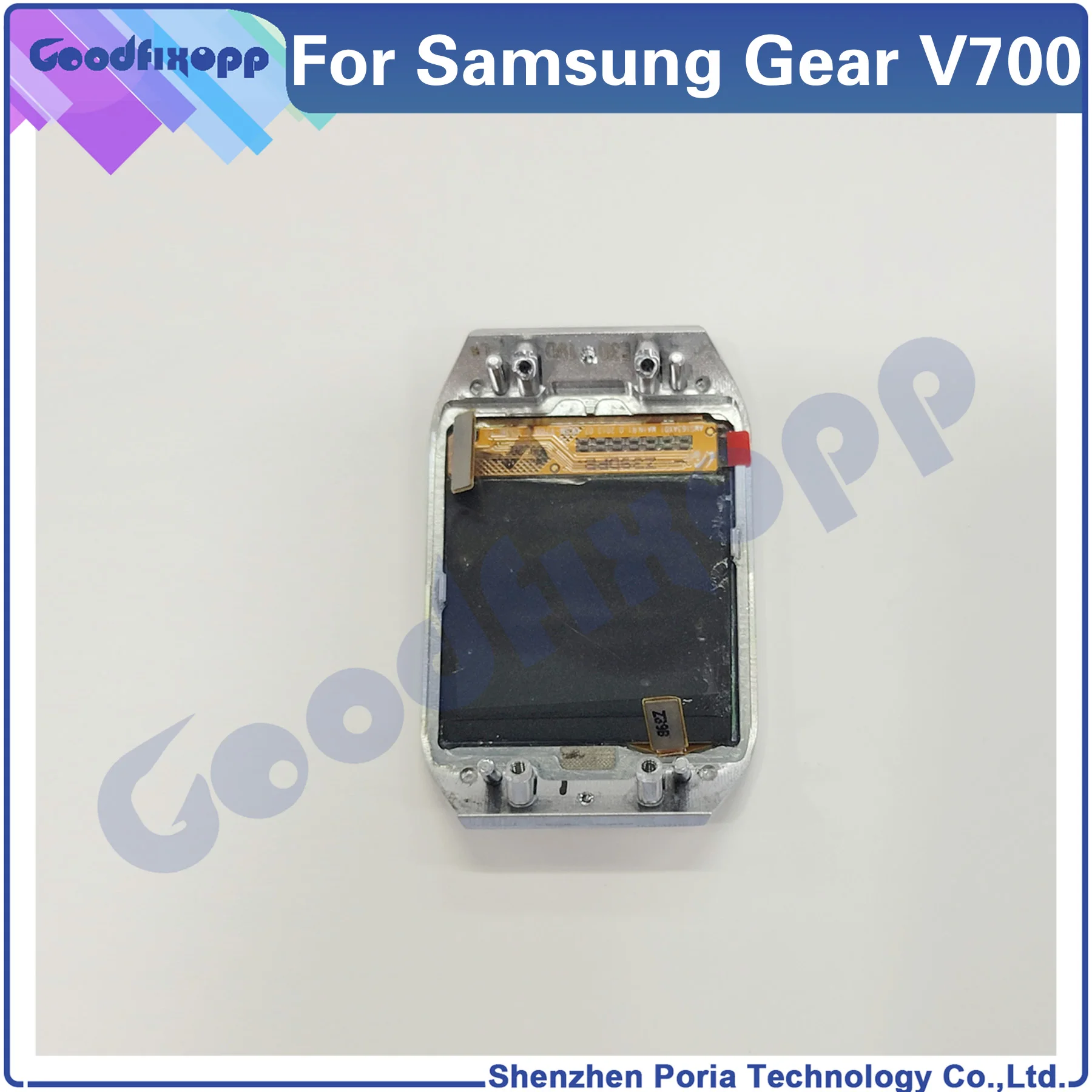 For Samsung Gear V700 SM-V700 LCD Display Touch Screen Digitizer Assembly Repair Parts Replacement