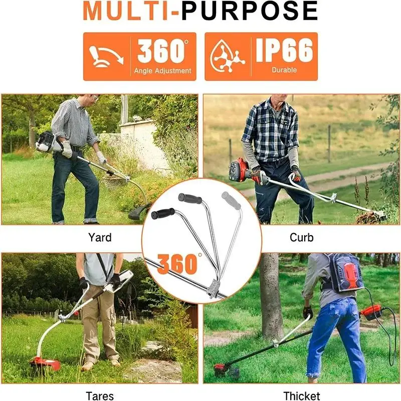 1 قطعة مقبض التشذيب ، قبضة التشذيب المريحة ، مقبض تشذيب الأعشاب ، مقبض تشذيب العناية بالعشب لإزالة الأعشاب الضارة #6