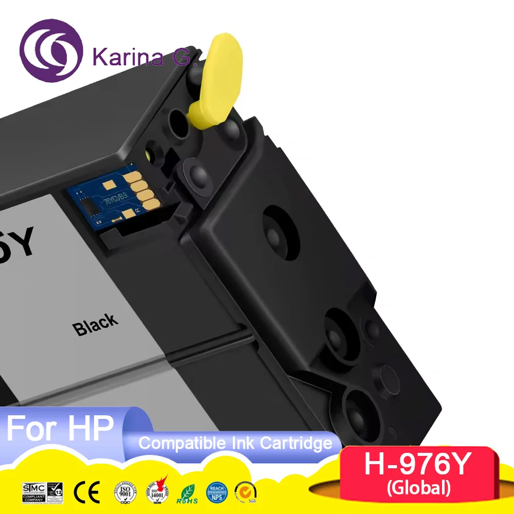 

For hp 976Y Compatible Pigment Ink Cartridge for HP Pagewide pro 552dw/dn/577dw/z,PageWide Managed P55250dw/P57750dw Printer