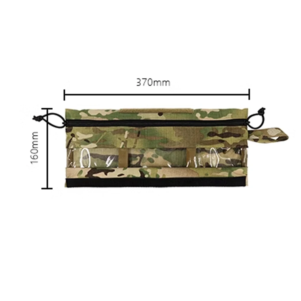 Tactical Bird Bag Visualization Module Side Accessory Bag Transparent Side Pouch Sub Pack