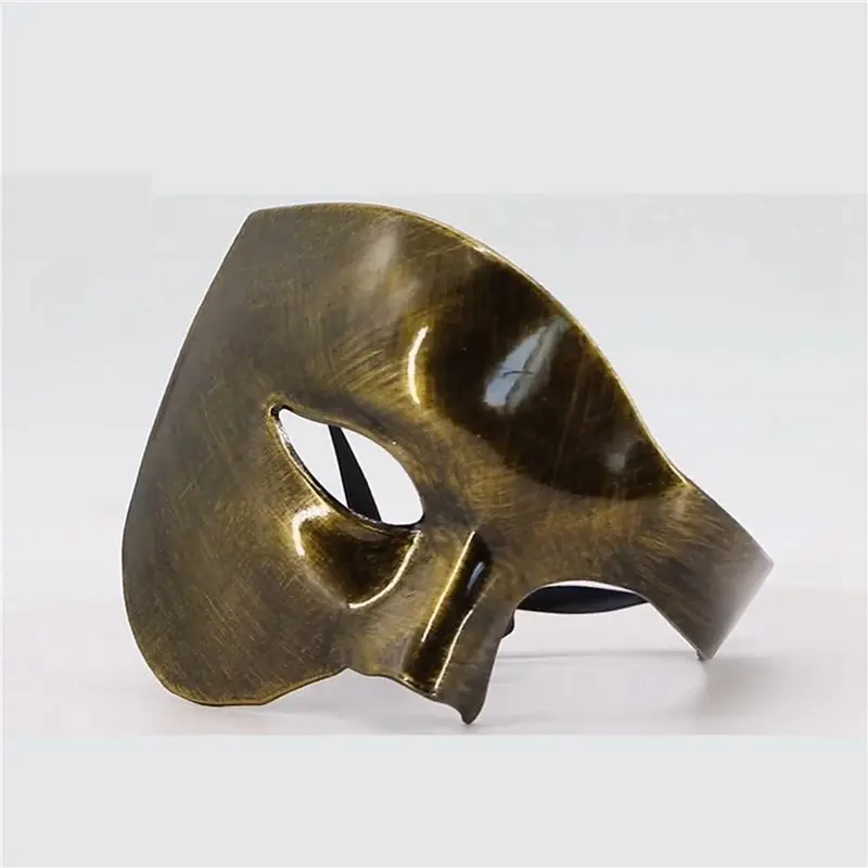 Most-2X Carnival Half Face Phantom Mask Antique Phantom Of The Opera Ball Party Nightclub Club Mask