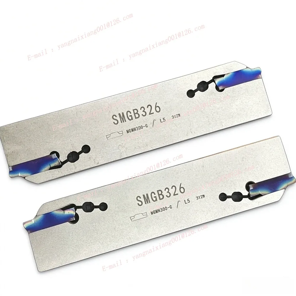CNC Cut-off Tool Block Grooving Blade SMGB Double-ended Heavy Cutting Depth Deep Grooving Insert SPB Parting Tool Holder