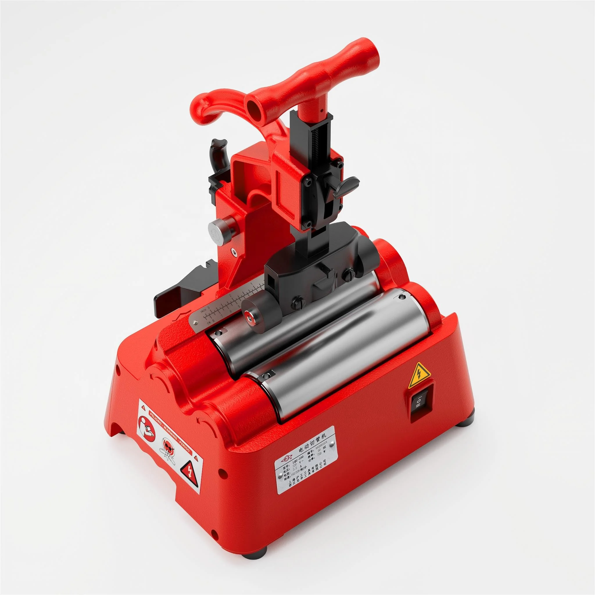 Gold SellerLQG-100 Electric Pipe Cutter with Permanent Magnet Motor for Stainless Steel and Carbon Steel Pipe Cold Cutting