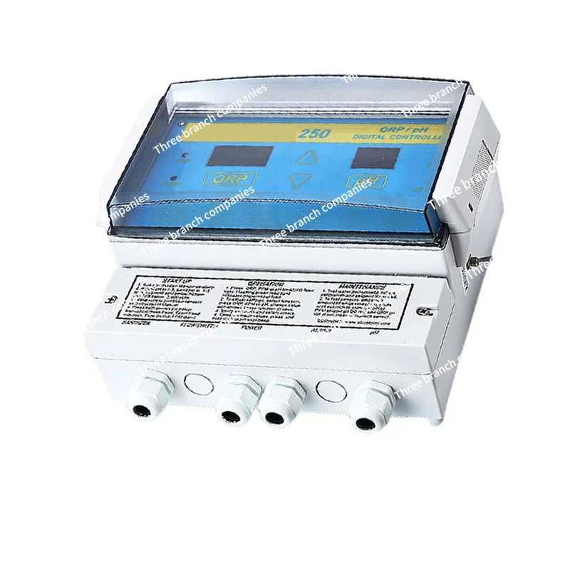 

Swimming pool water quality meter PH value residual chlorine monitor automatic control projection