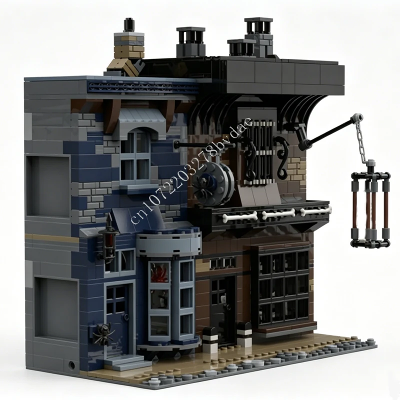 

983PCS Dystyl Phaelanges & Spider Pet shop MOC Creative street view Model Building Architecture DIY Education Assembly Model Toy