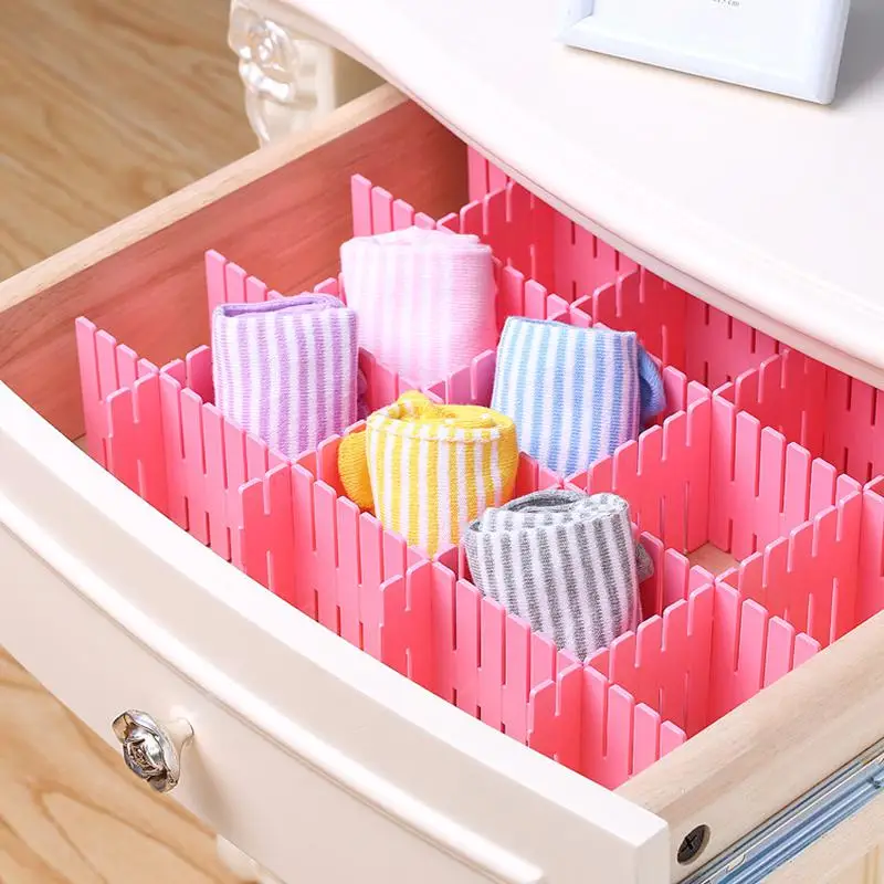 

Short Creative Freedom DIY Storage Drawer Clapboard Organize Admission Partition Plate Way