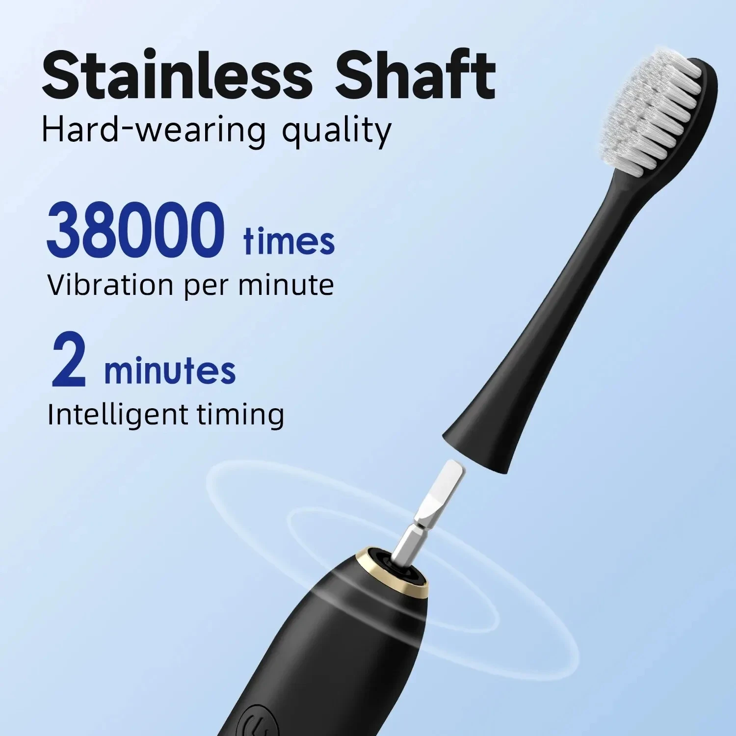 New X-3 Electric Toothbrush USB Rechargeable Tooth Brush For Adult 6 Clean Modes Washable Teeth Whitening and Cleaning Brush