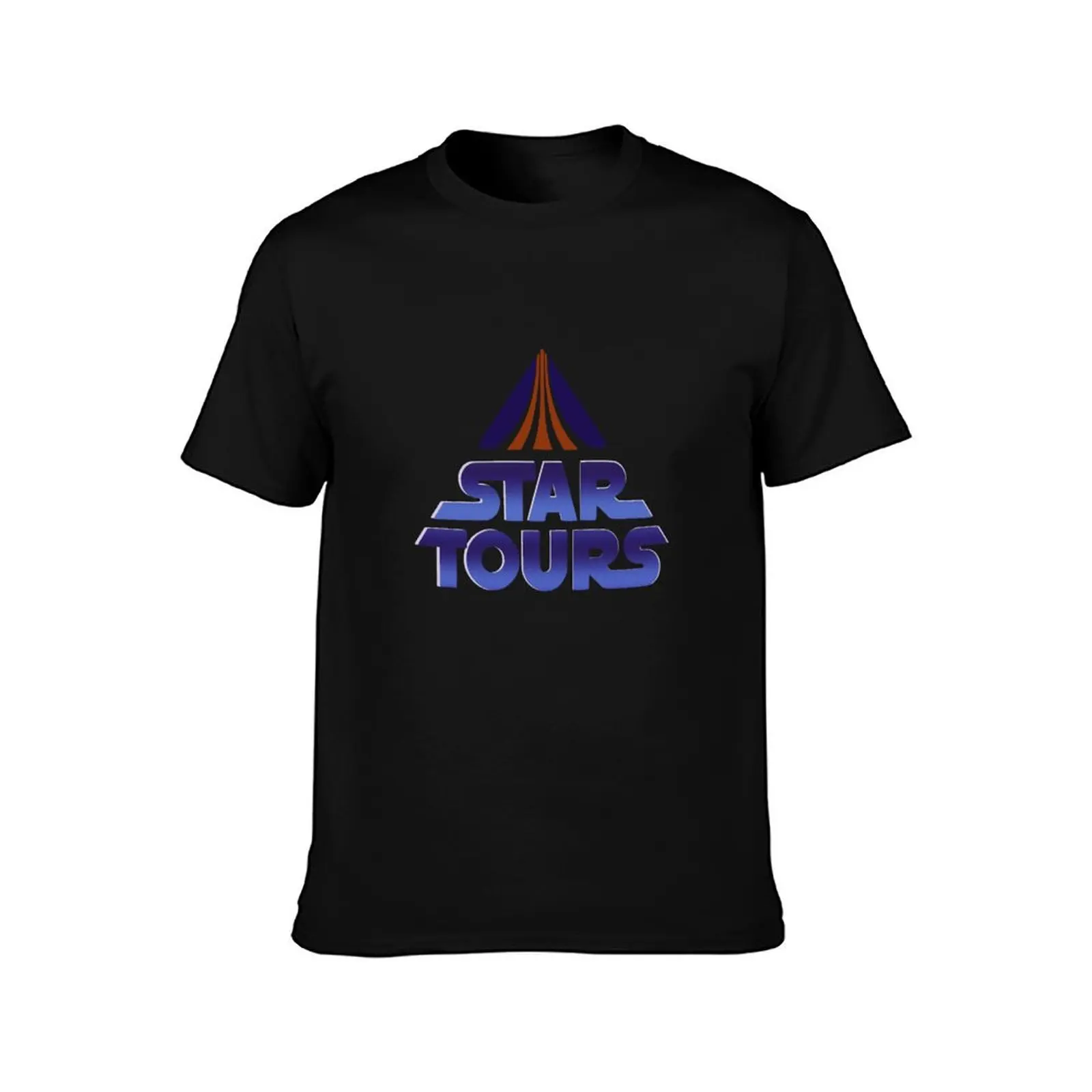 STAR TOURS Monitor/screen logo T-Shirt Holiday Simple Tee Shirt T-Shirt