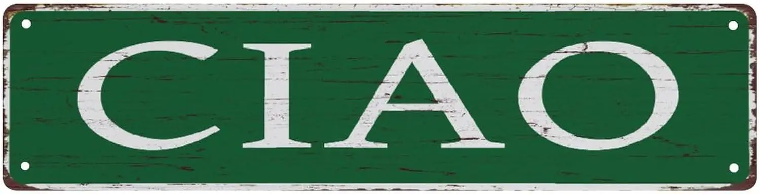 P1,Street Sign Ciao… - image