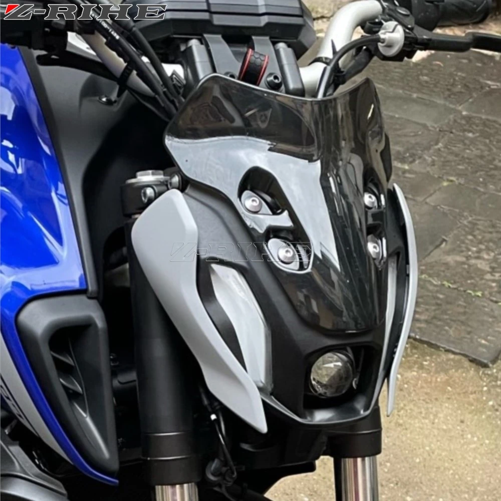 For YAMAHA MT-07 MT07 MT 07 FZ-07 FZ07 2021 2022 2023 2024 2025 Motorcycle Windshield Windscreen Windproof Wind Screen Deflector