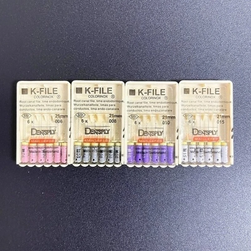 

5 boxes Dental K-FILE File 21/25/28/31mm SSt Endo Root Canal Hand Use Endodontic Finger Spreader Dentistry Lab Instruments