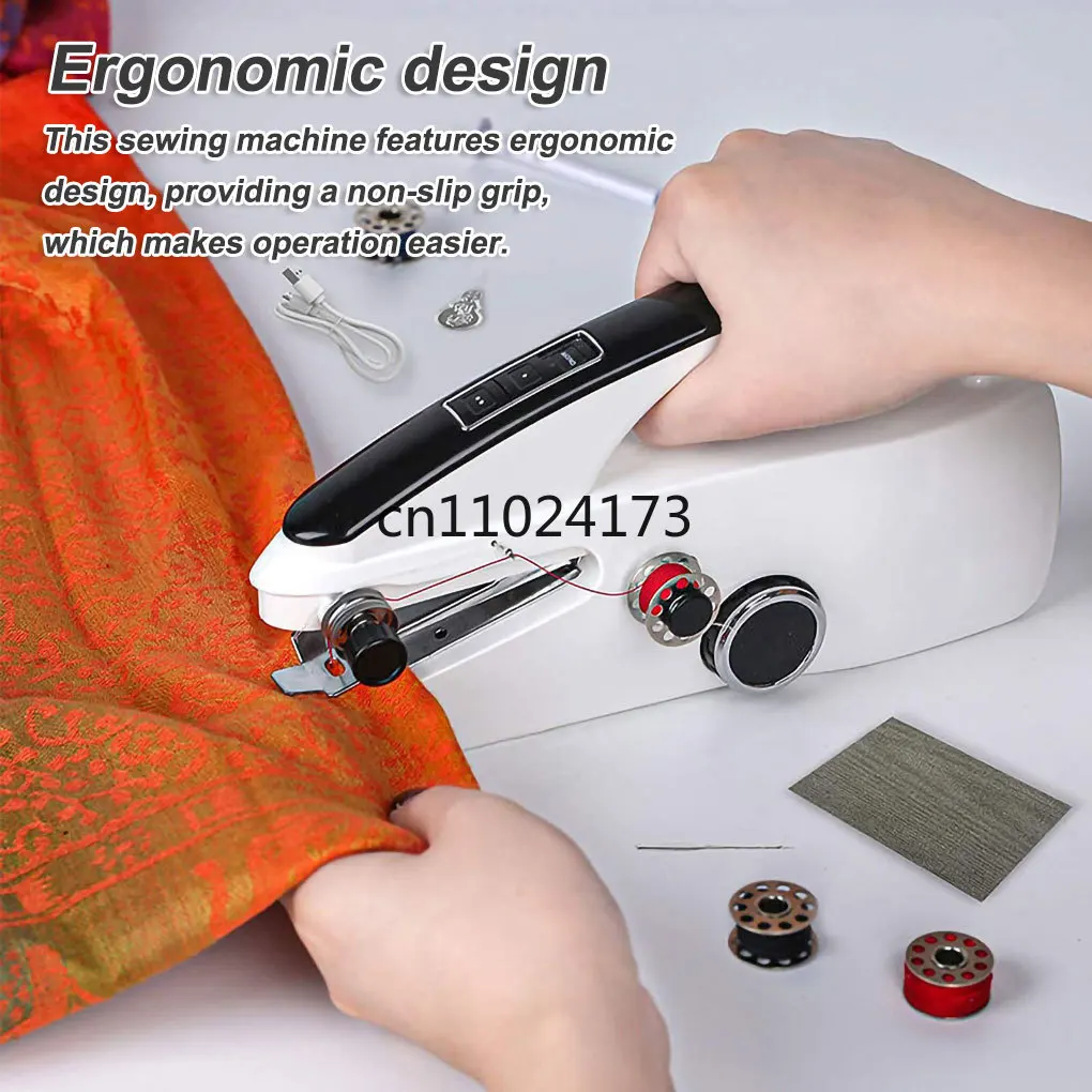 

Handheld Sewing Machine Electric USB Handy Clothes Home Travel Tools Automatic Mending Tailoring Machines Hand Craft