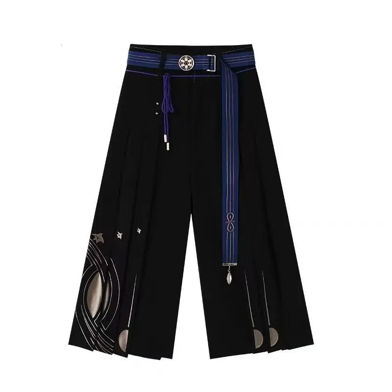 

Новинка 2024, брюки Genshin Impact Wanderer, оригинальная тематическая серия, широкие брюки, женская одежда, юбка