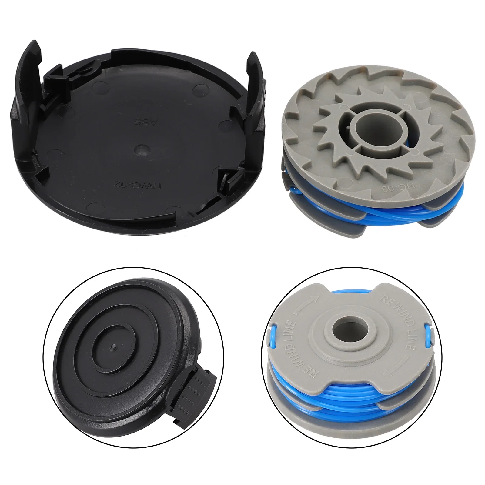 Garden Yard Line Spool String Trimmer Parts Kits Parts RLT5027 RLT5125 RLT5127 RLT4125 Spool Line High Quality