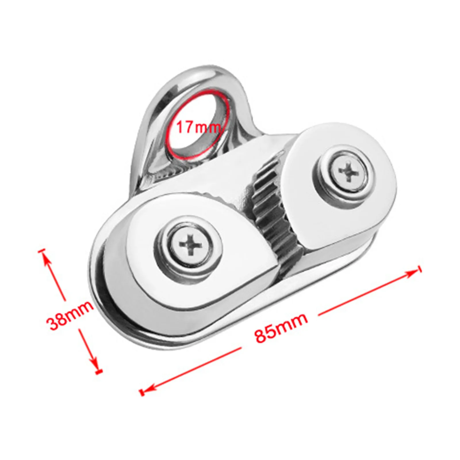 

Marine Grade 316 Stainless Steel Cam Cleat With Wire Leading Ring Boat Cam Cleats Matic Fairlead Kayak Boats Accessories Yachts