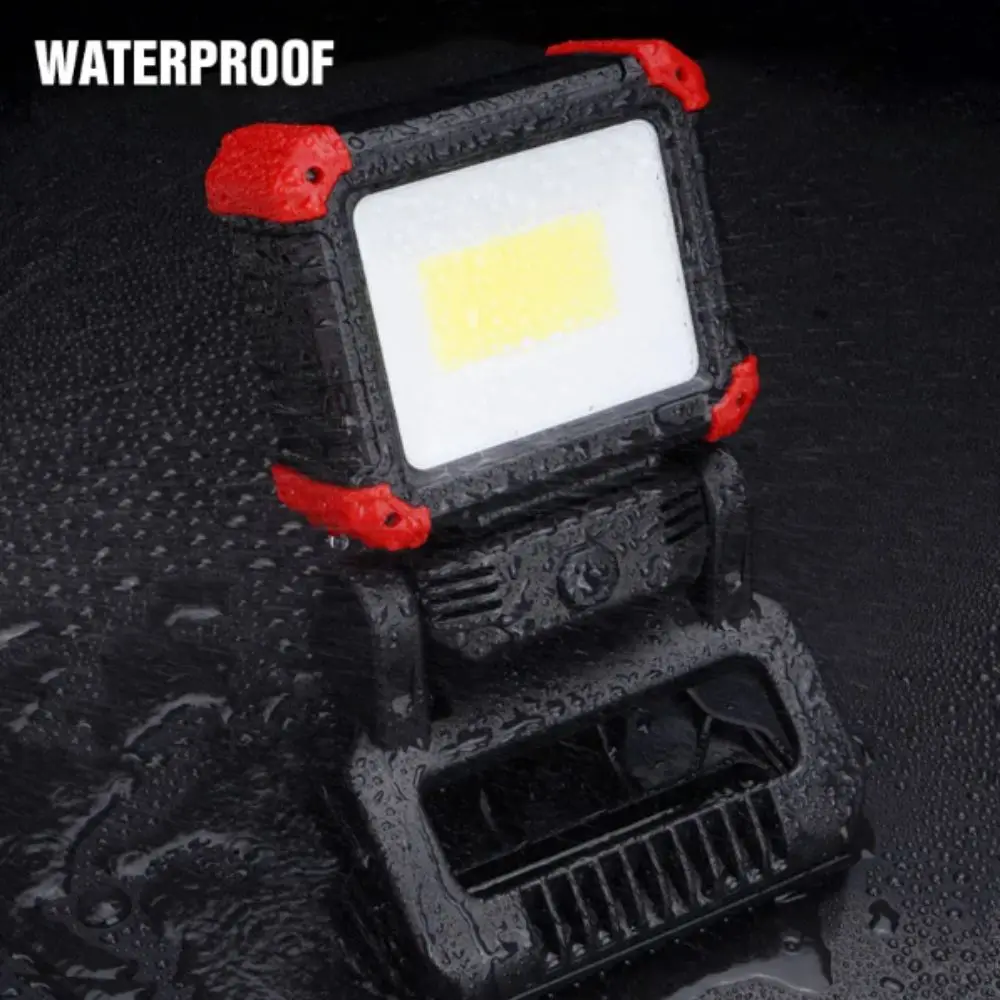 超高輝度ledワークライト-コードレス防水充電式ワークライト-3つのライトモード-180度-°-回転式ポータブル作業灯