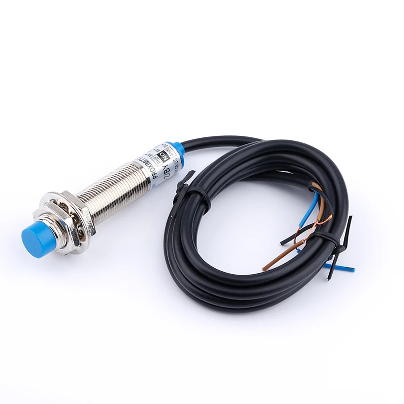 Blue Proximity Switch Inductive Proximity Sensor Detection Switch NPN/PNP NO NC 1-15mm Detection Distance Metal Sensor Switches