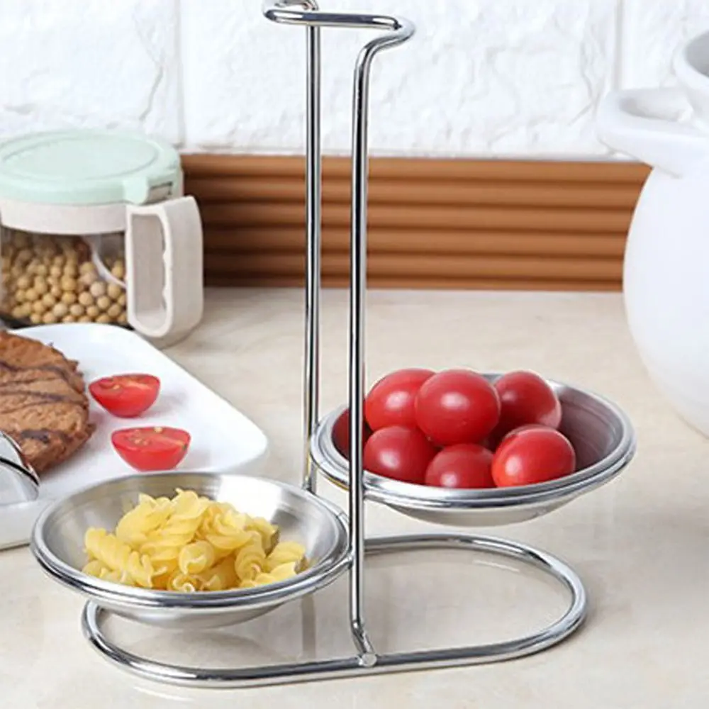 304 Stainless Steel Spoon Utensil Rack Single/Double Ladle Vertical Tableware Storage Shelf Kitchen Accessories