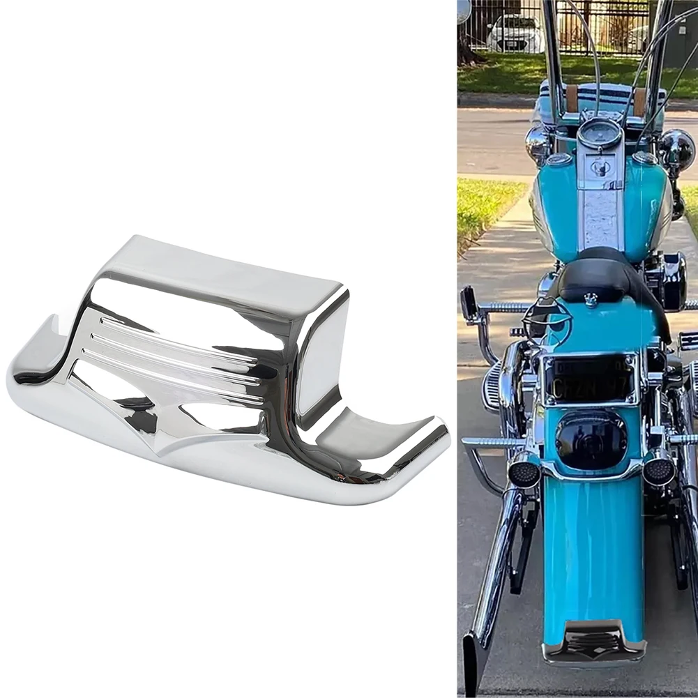 Motorrad Kotflügel Hinten Spitze Rand Trim Dekoration Für Harley Heritage Softail Classic FLSTC FLSTN ABS Kunststoff Chrom