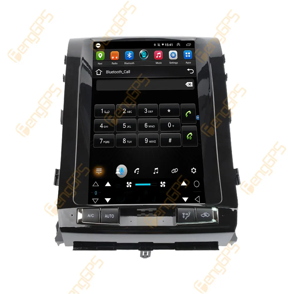 Android 13 For Toyota Land Cruiser 200 2008 - 2015 Car Radio Multimedia 15inch Screen LC200 GPS Navigation CarPlay Player 128GB