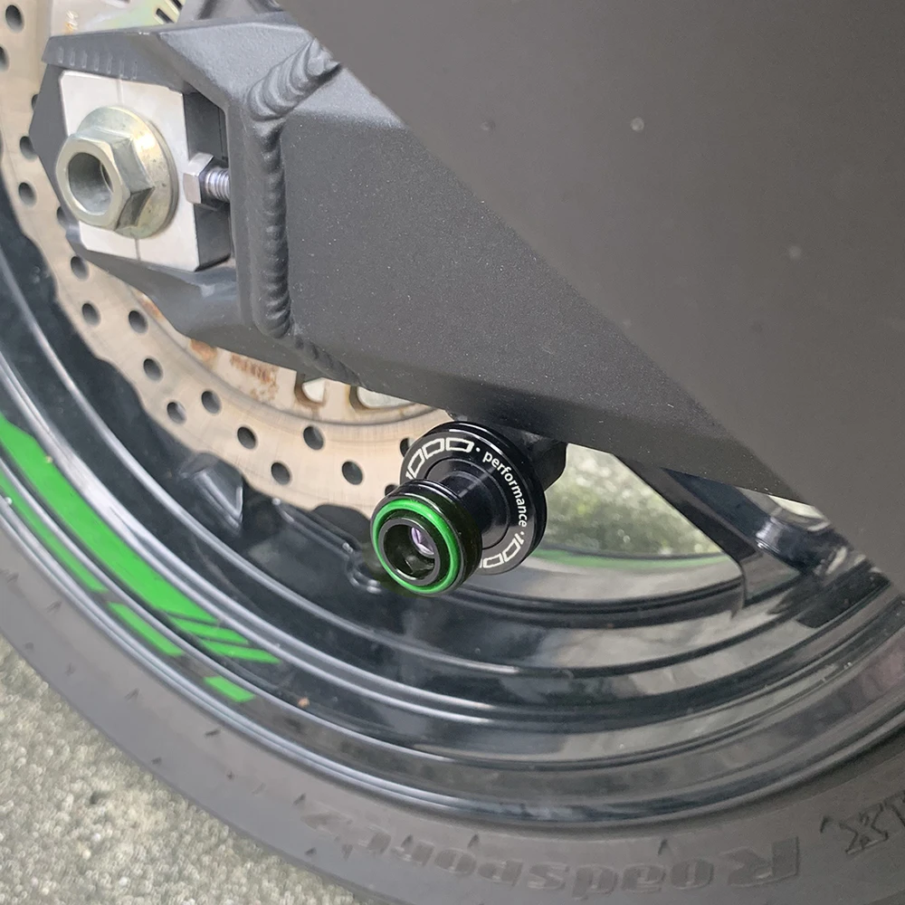 Für Kawasaki Z1000 Z1000R Z1000SX Z 1000 R SX Ninja1000SX Ninja 1000SX Motorrad Vorderradachse Gabelschieber Hinterer Ständerhalter – Detail 2
