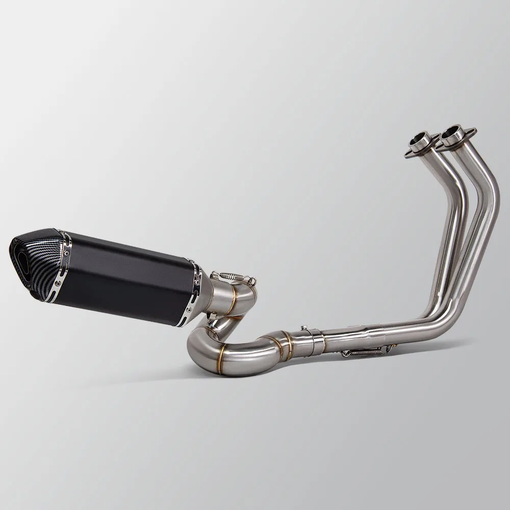 Z650 Exhaust Full System Front link pipe For Kawasaki Ninja650 Z650 Ninja/Z 650 2017-2023 Motorcycle escape muffler accessories