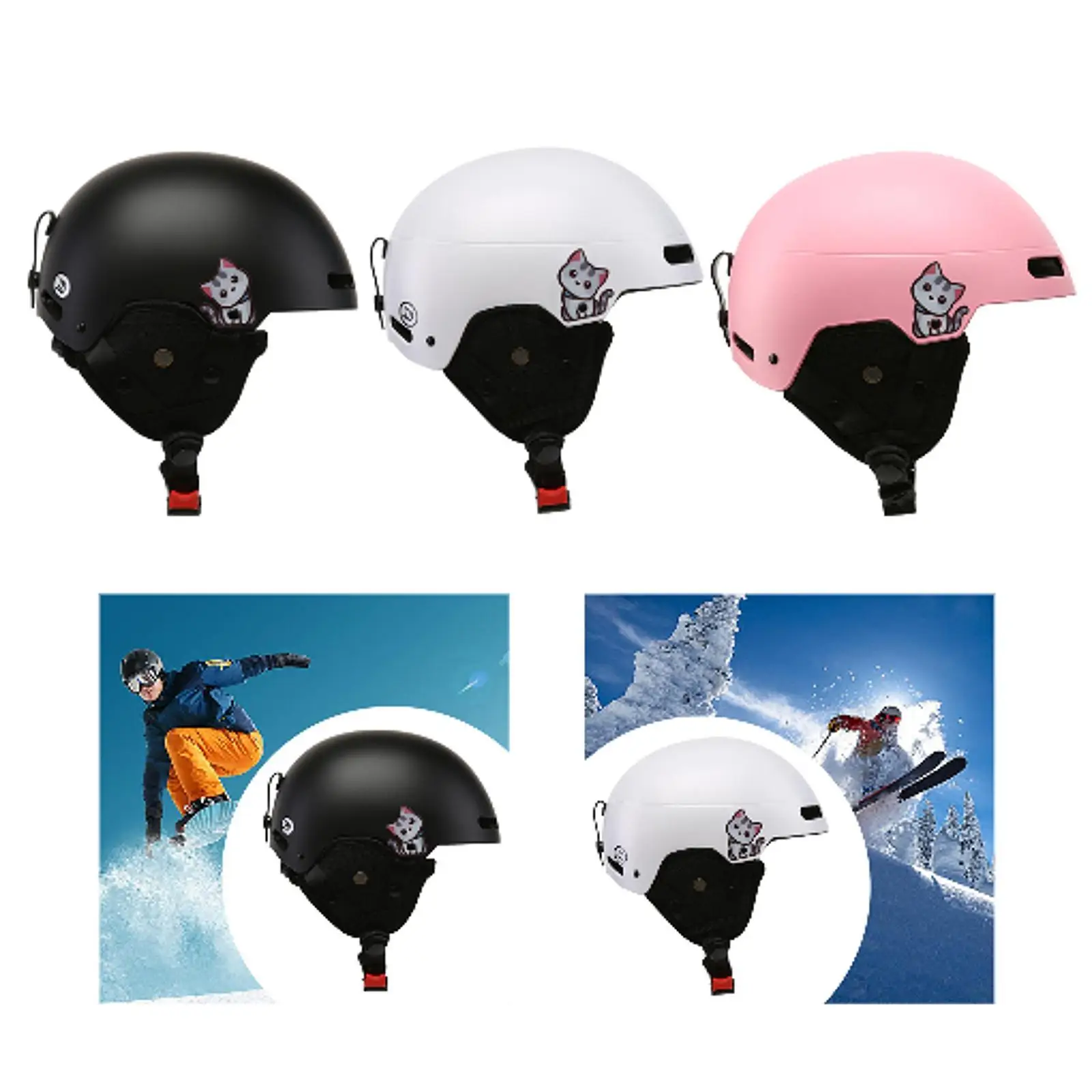 Ski Helmet Comfortable for Men Women Adjustable Snowboard Helmet for Skateboarding Cycling Roller Skating Outdoor Rock Climbing view 6