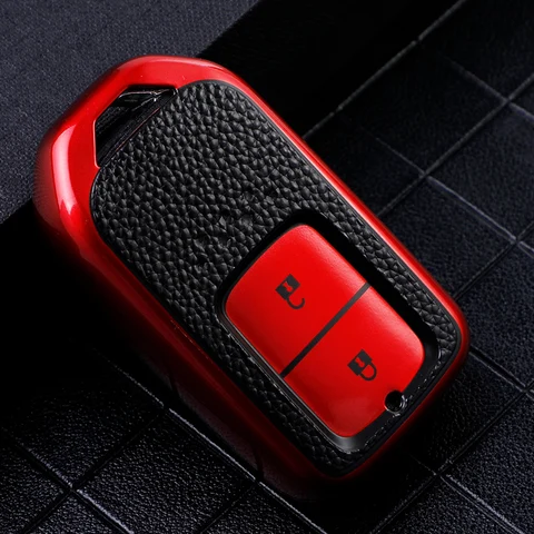 Кожаный защитный чехол из ТПУ для Honda CRV CR-V Fit Civic Accord HR-V HRV City Odyssey XR-V, чехол для дистанционного ключа автомобиля
