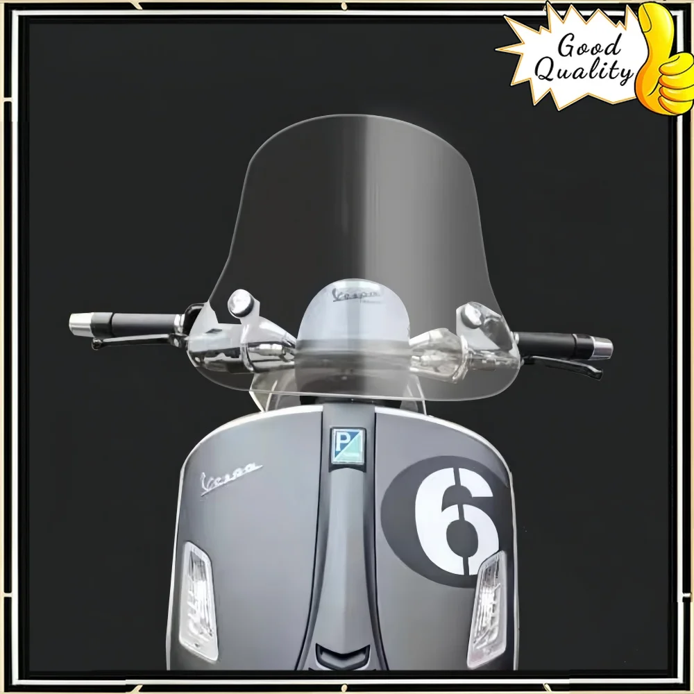 Good Quality For Piaggio Vespa GTV6 limited edition modified windshield front windshield chest guard