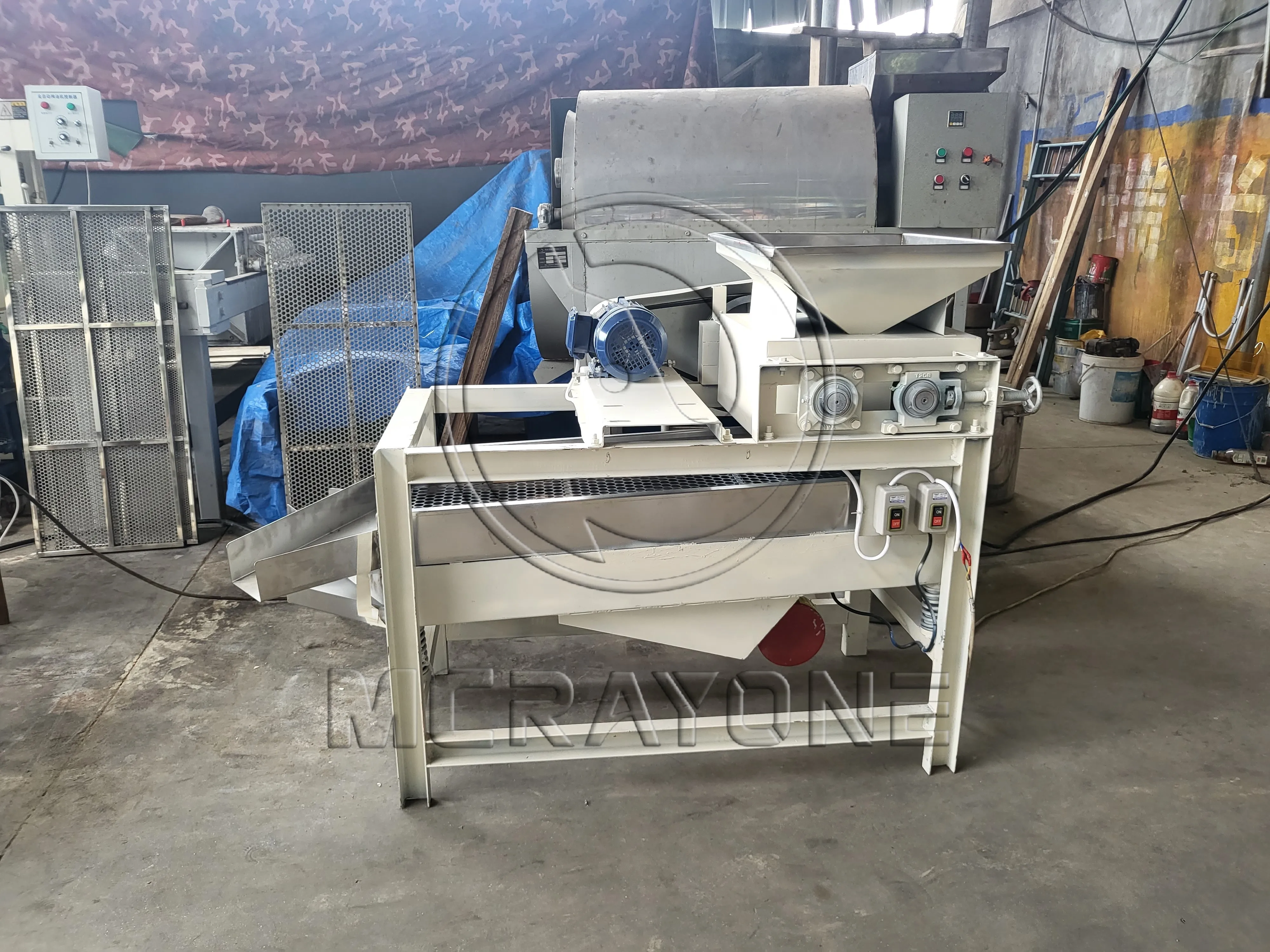 BEST Selling Palm Kernel Crushing Machine Palm Kernel Oil Extraction Machine Palm Kernel Shell Separator Machine