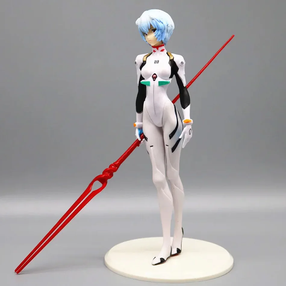 23cm EVA NEON GENESIS EVANGELION animación nueva figura Evangelion Rei juguetes muñeca regalo de cumpleaños de Navidad para niños niñas