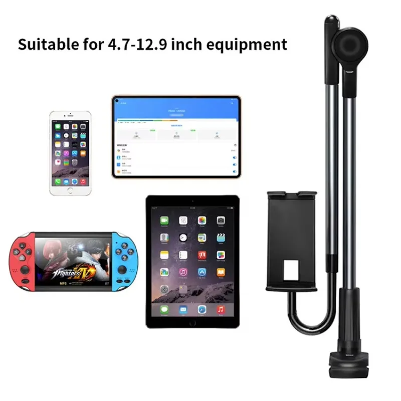 360 Degree Rotating Aluminum Tablet PC Stands Adjustable Compact Design Desktop  Tablet Holder Arm for Desk