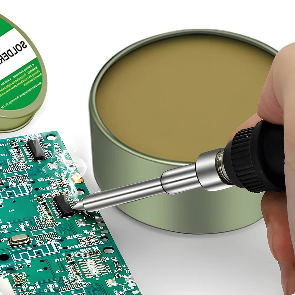 Soldering paste rosin flux lead-free easy to soldering soldering iron repair Iron sheet stainless steel sheet nickel solder wire