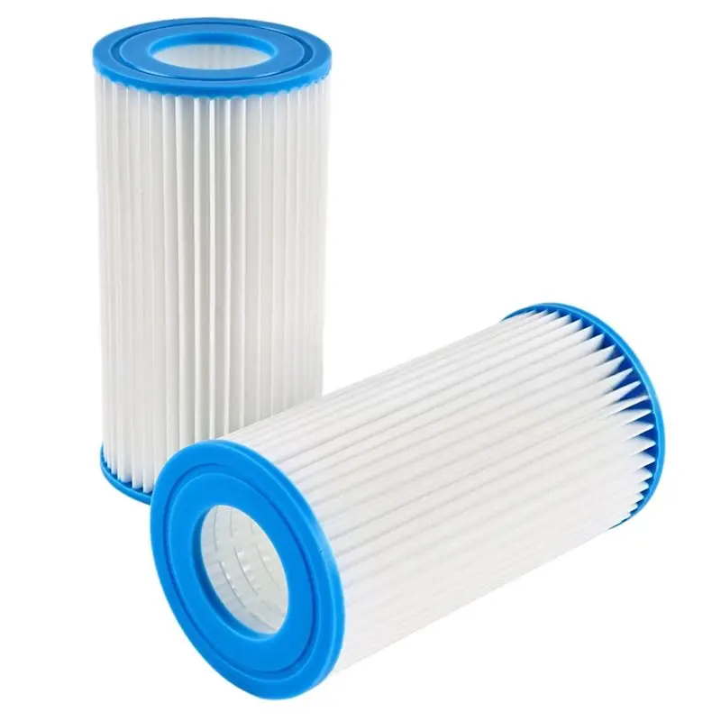 ABKP-For 28603EG/C530, 28637EG/C1000, 28635EG/C1500 Compatible-A/C Type Pool Filter Cartridges(2-Pack), Professional Serie